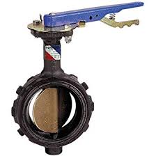 5" NIBCO WD2000-5 WAFER BUTTERFLY VALVE WITH GEAR-OP