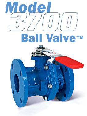 6 #3700 AMERICAN EPOXY FLANGED CI BALL VALVE