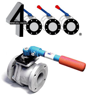 3"#4000-D AMERICAN DUCTILE IRON FLANGED BALL VALVE