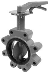 5" KITZ LUG 250# LEVER BUTTERFLY VALVE