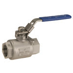 1" NIBCO T-585S6R66-LL S/S THREADED FULL PORT BALL VALVE